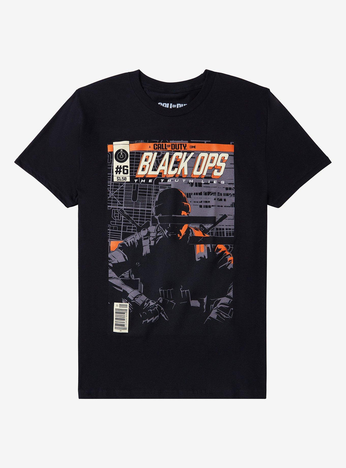 Call Of Duty Black Ops 6 The Truth Lies Comic T-Shirt