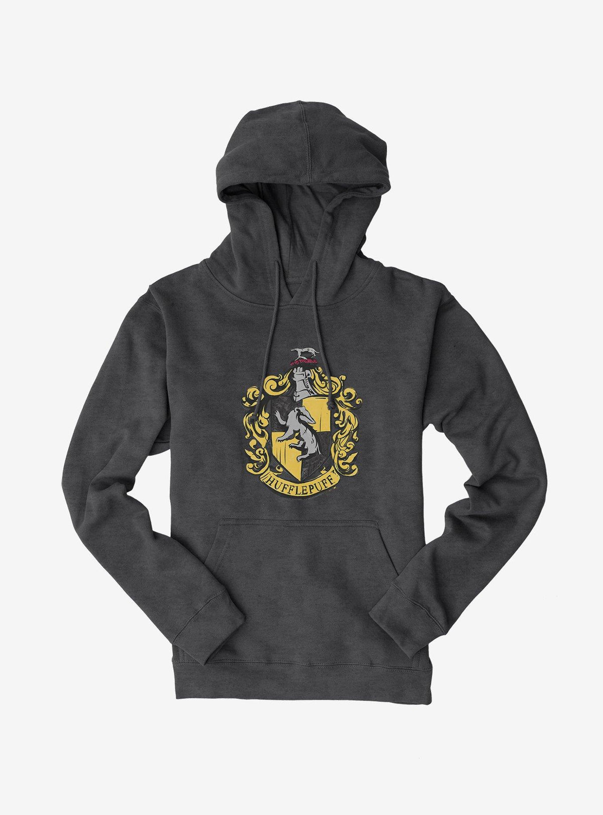 wizard school Hufflepuff Shield Hoodie