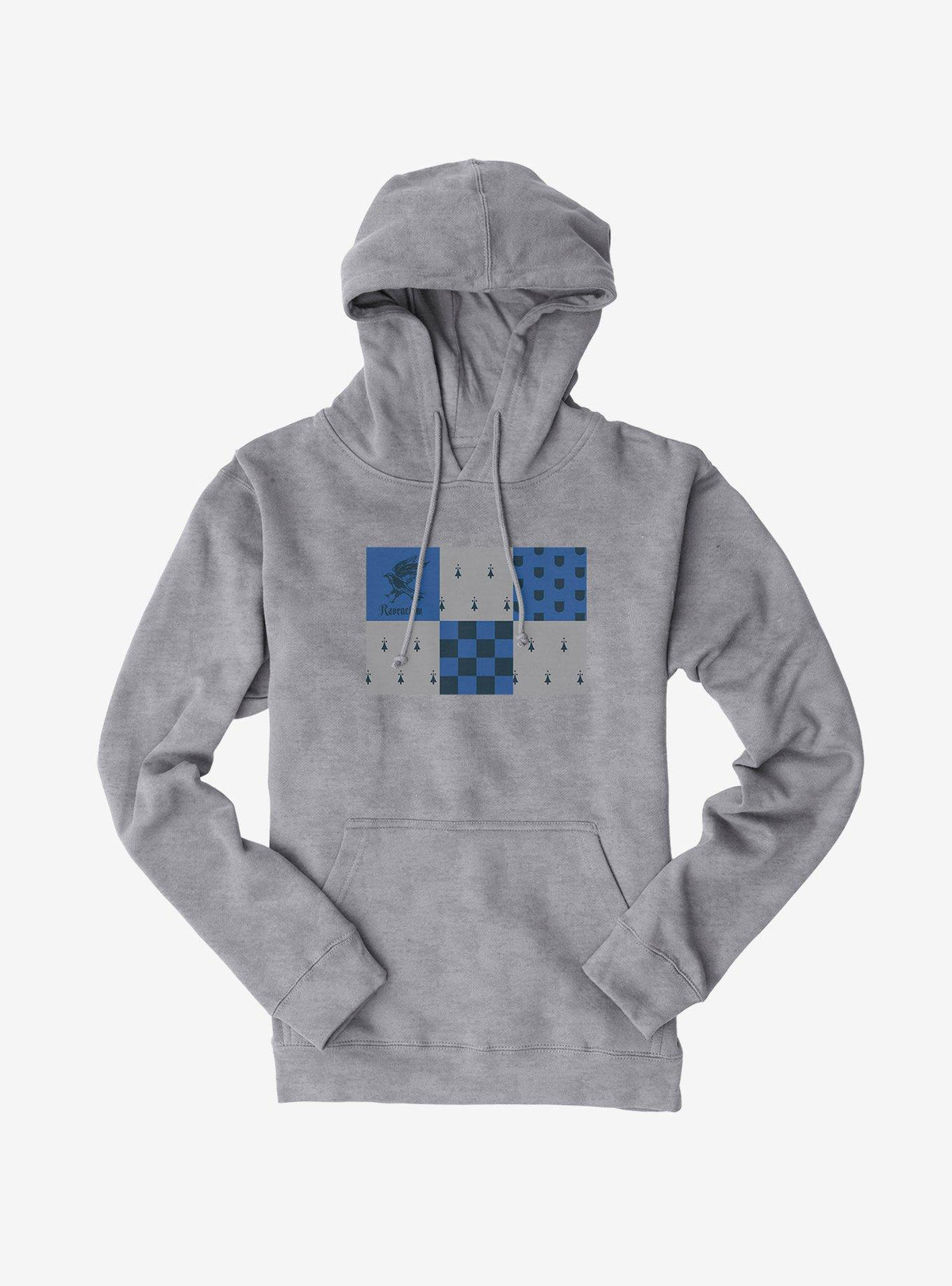 wizard school Ravenclaw Checkered Patterns Hoodie
