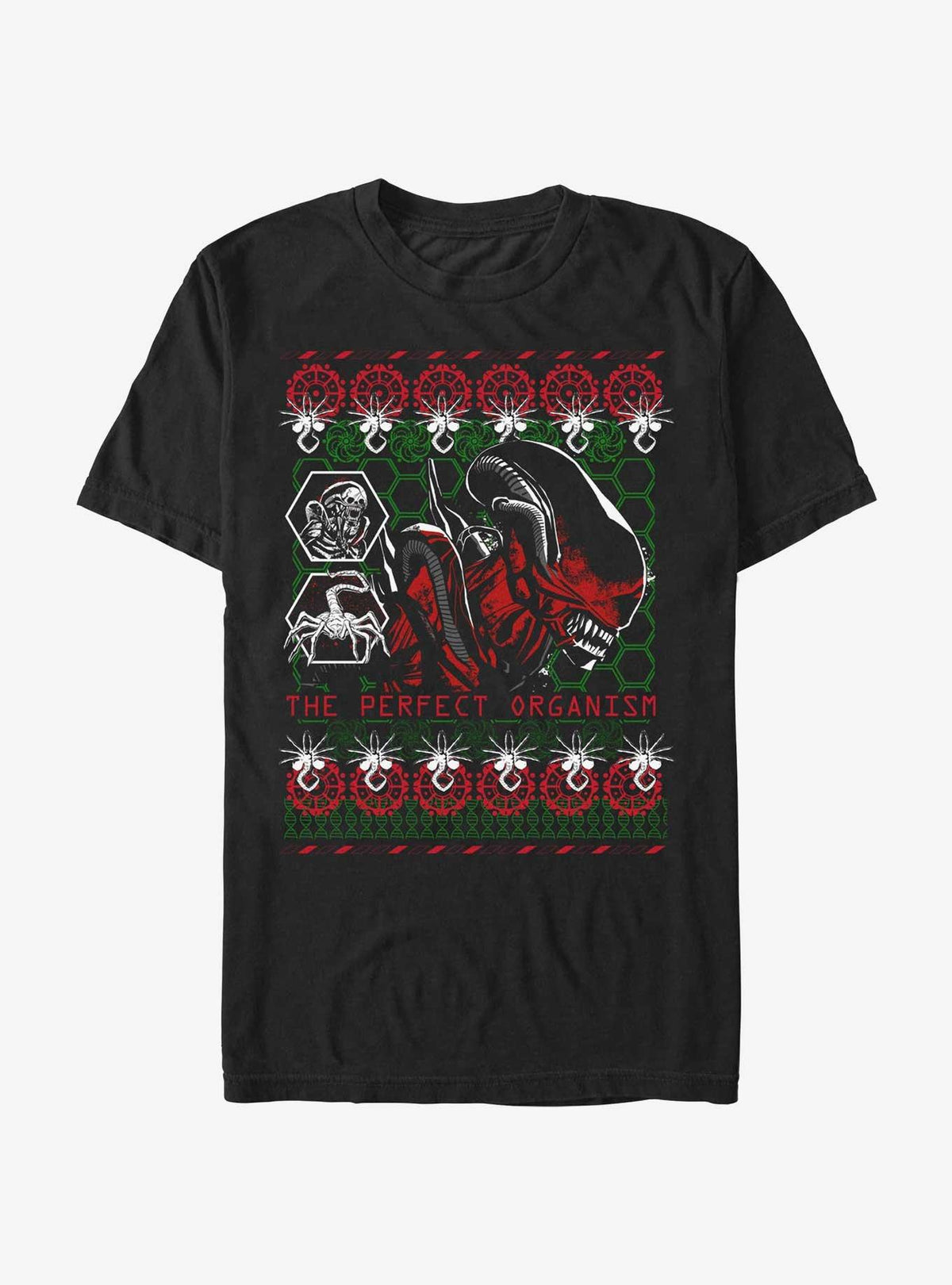 Alien Romulus Perfect Organism Ugly Christmas T-Shirt