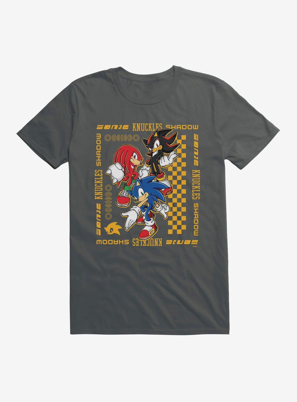 speedy hedgehog Retro Group T-Shirt