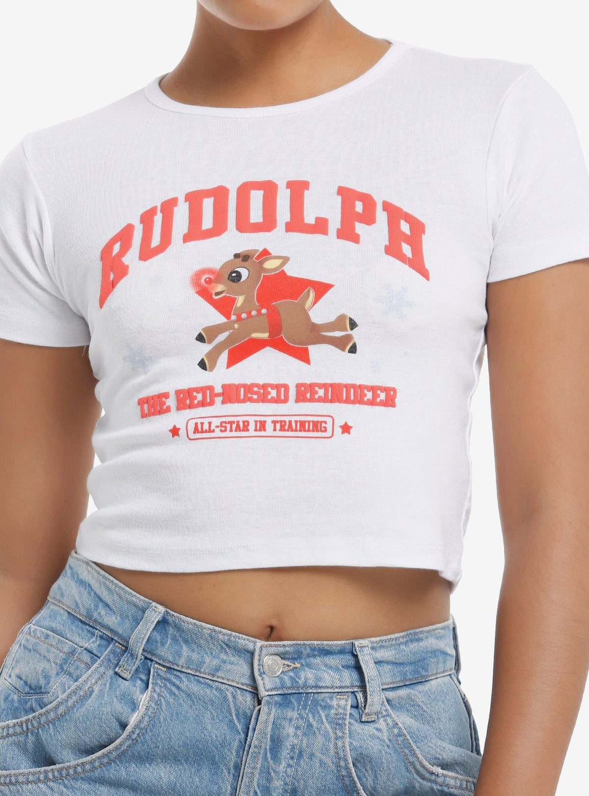 Rudolph The Red-Nosed Reindeer All-Star Girls Baby T-Shirt