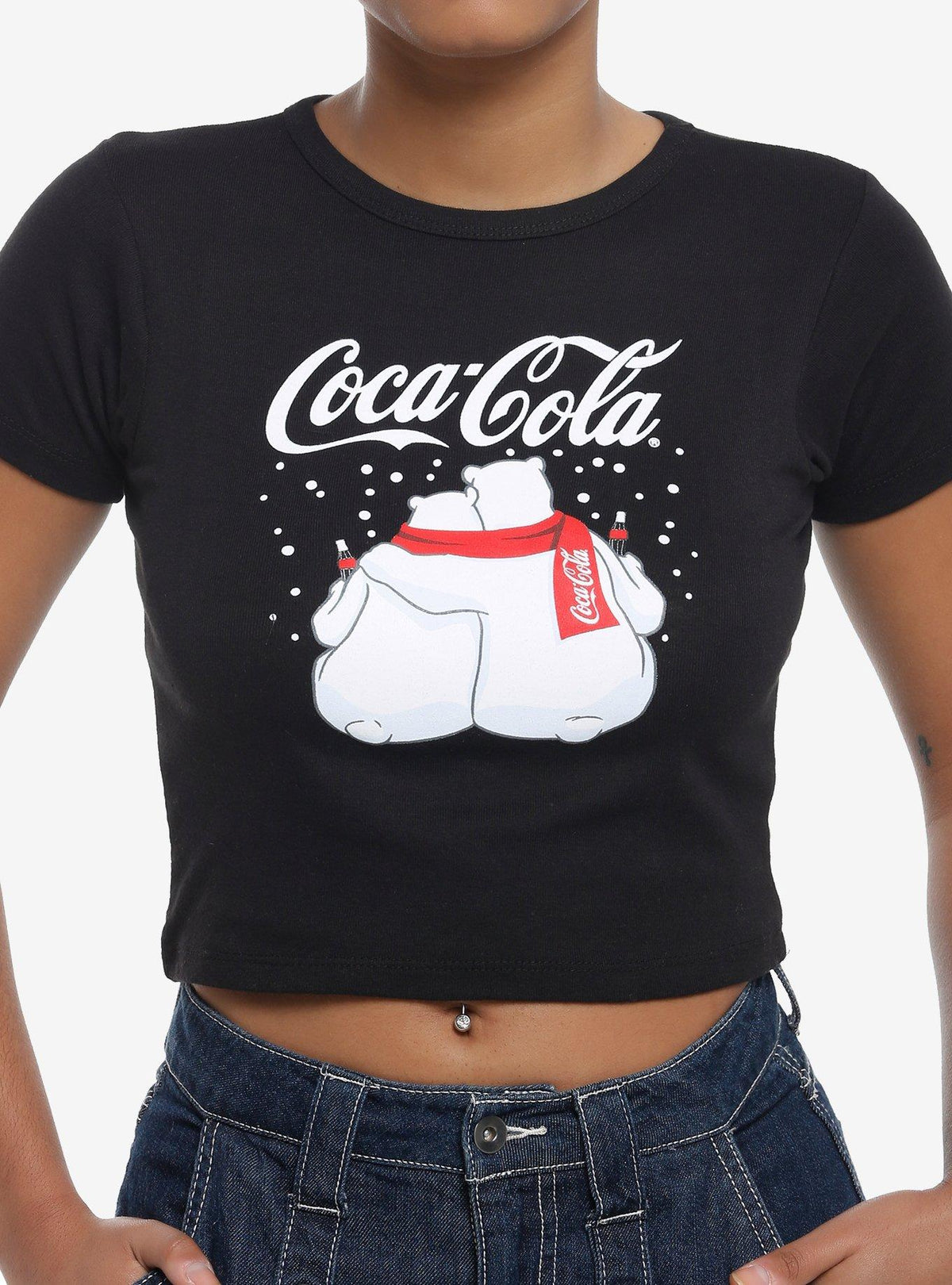 Coca-Cola Pola Bears Girls Baby T-Shirt 2