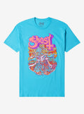 Ghost Seven Inches Of Satanic Panic Boyfriend Fit Girls T-Shirt