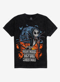 spooky holiday Mineral Wash Jack Bats T-Shirt 2