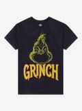 Dr Seuss How The Grinch Stole Christmas Name Double-Sided Mineral Wash T-Shirt 3