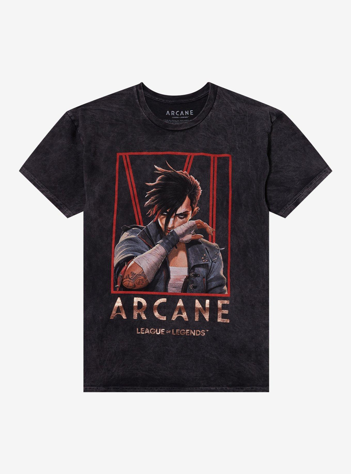 Arcane Vi Dark Wash T-Shirt | Premium Unisex T-Shirt, Trending Graphic Tee