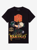 hero anime Bakugo Name Portrait Boyfriend Fit Girls T-Shirt