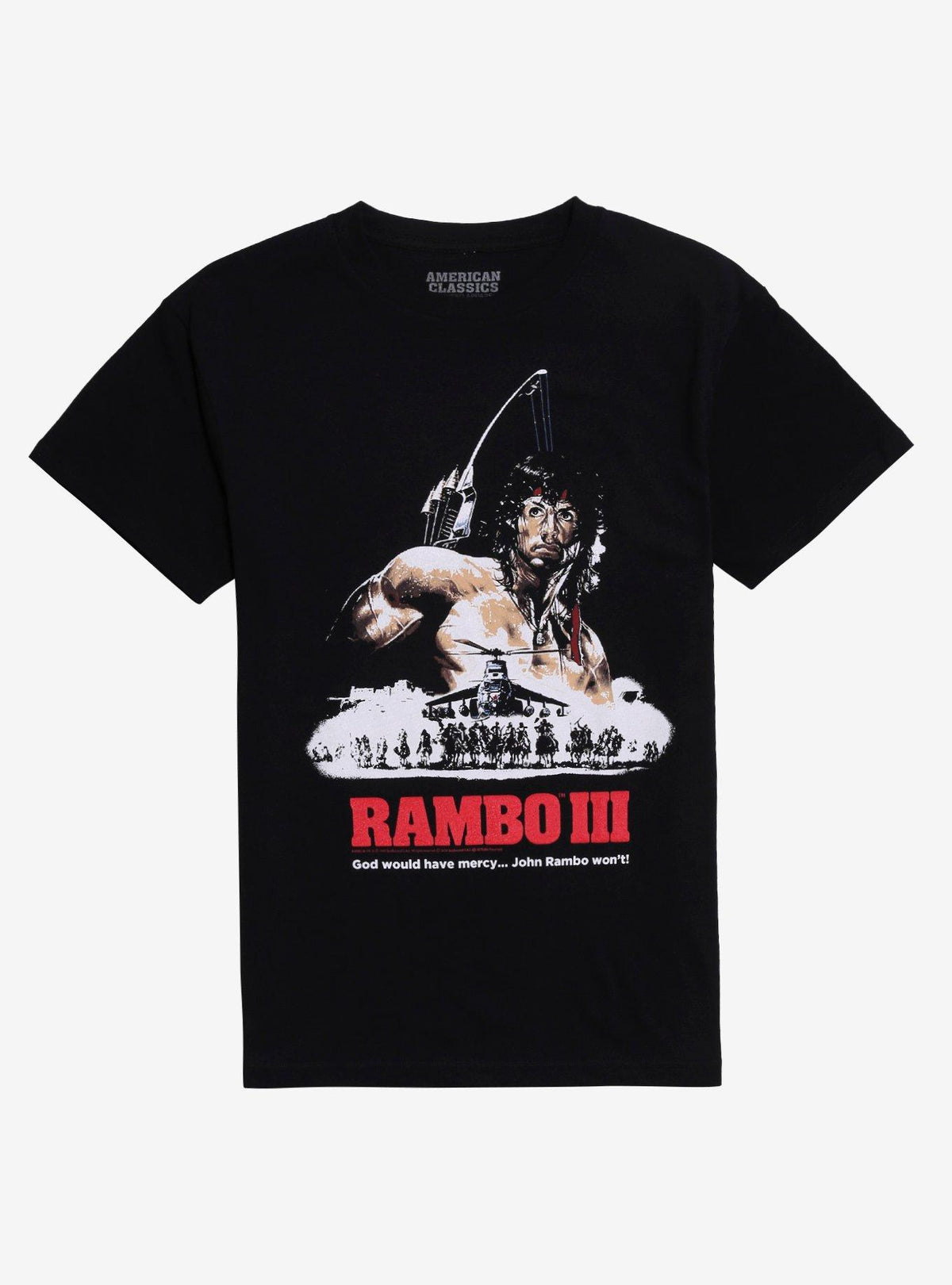Rambo III Poster T-Shirt
