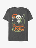 spooky holiday The Pumpkin King Garment Dye T-Shirt