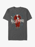 spooky holiday Jack Bone Coffin Garment Dye T-Shirt