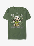 spooky holiday Jack's A Nightmare Garment Dye T-Shirt