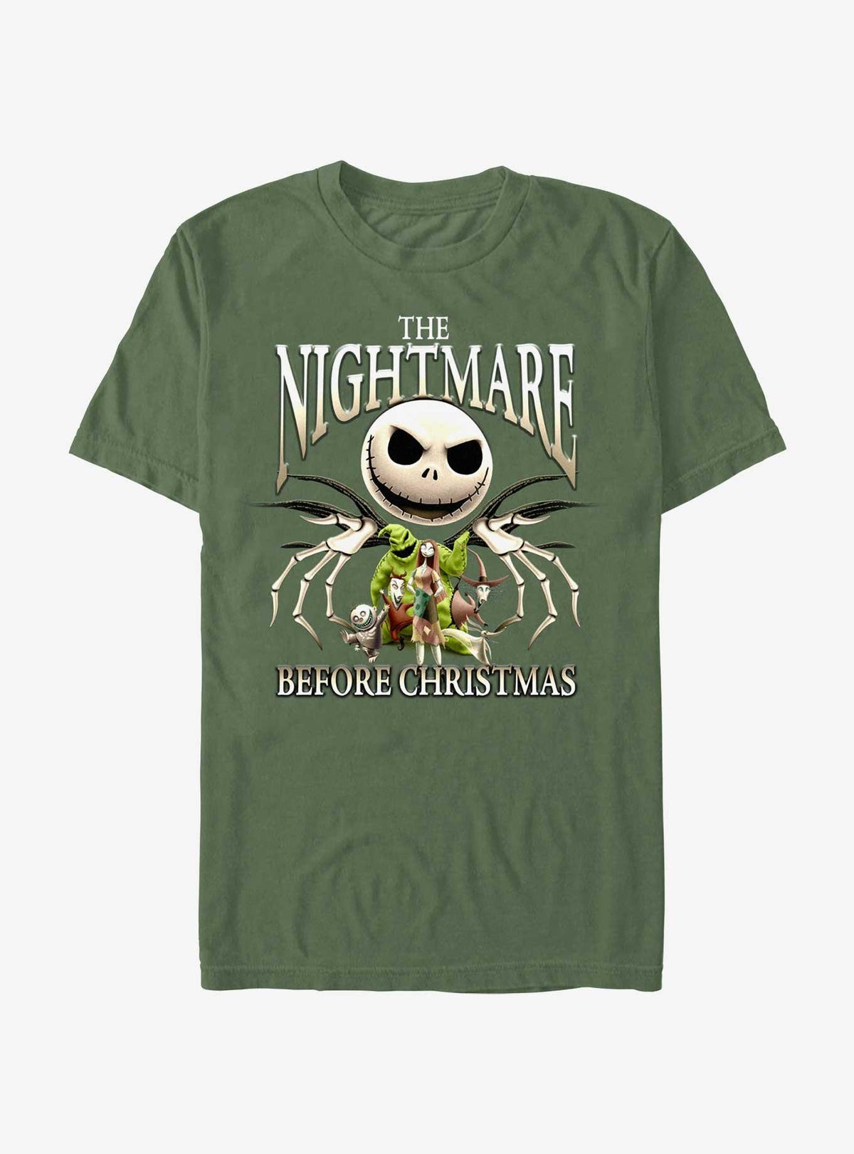 spooky holiday Jack's A Nightmare Garment Dye T-Shirt
