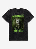 Beetlejuice Nightmare Material Mineral Wash T-Shirt