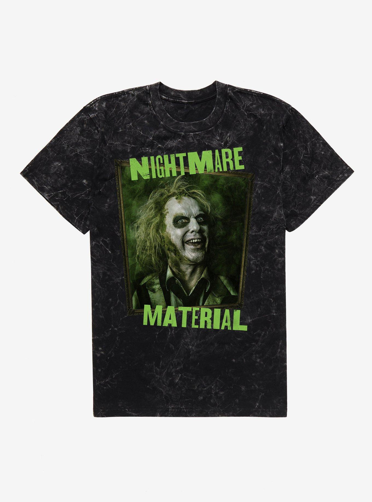 Beetlejuice Nightmare Material Mineral Wash T-Shirt