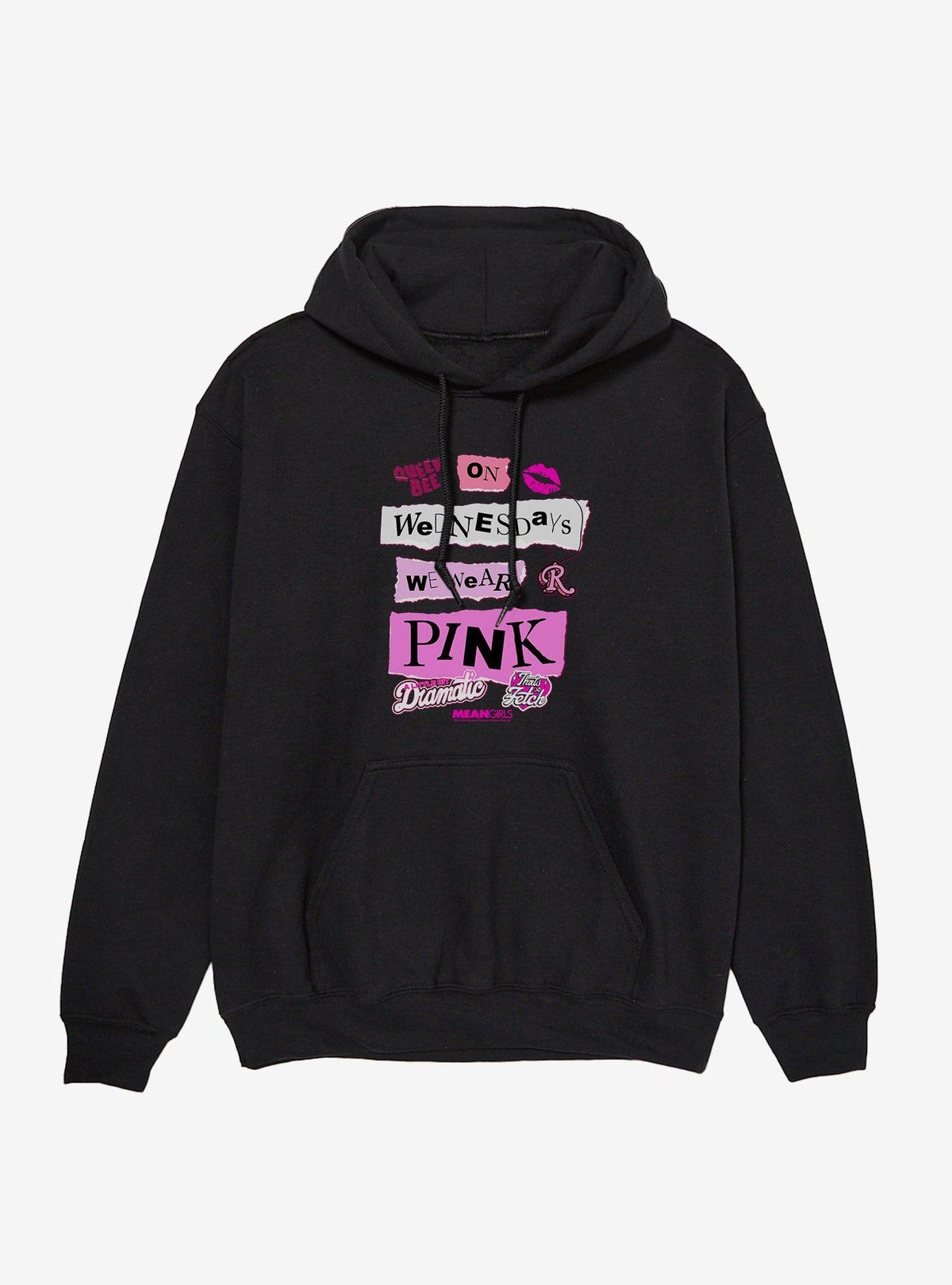 Mean Girls On Wednesday's We Wear Pink Hoodie