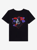 Death Note Ryuk Heart Boyfriend Fit Girls T-Shirt