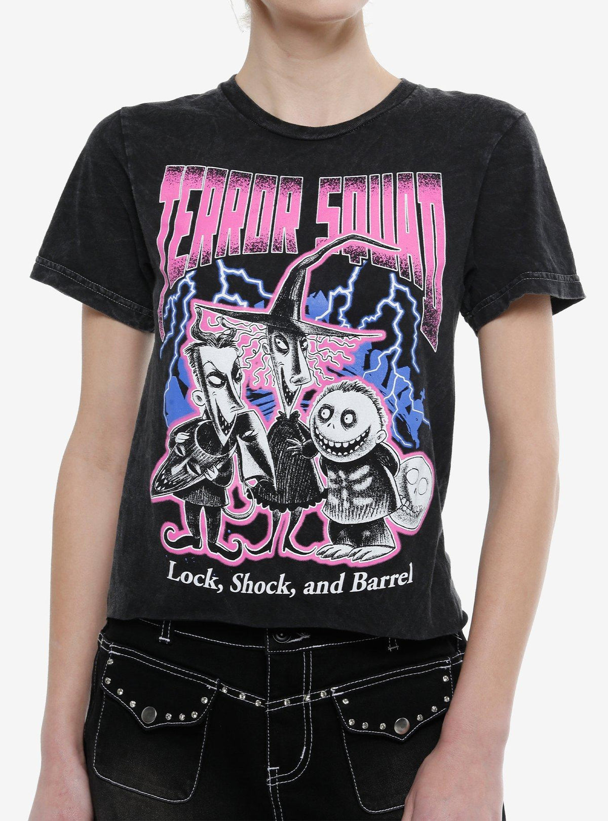 spooky holiday Terror Squad Trio Girls Baby T-Shirt