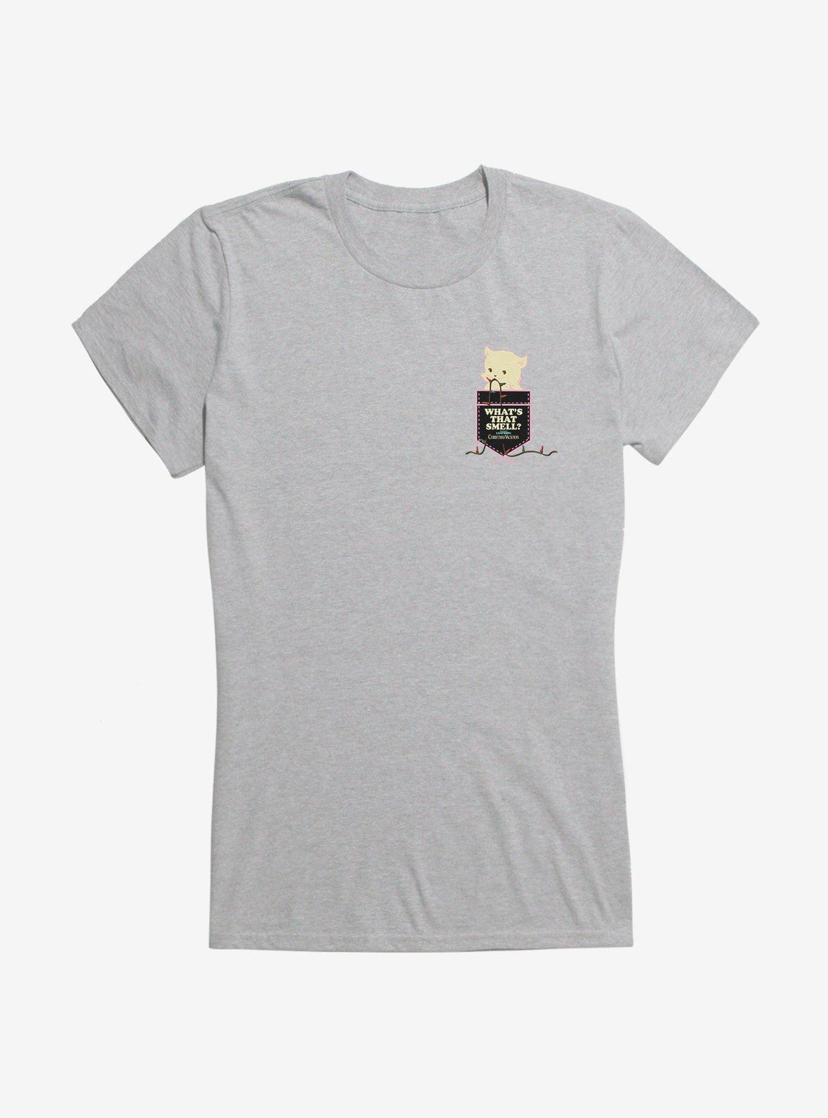 Christmas Vacation What's That Smell Faux Pocket Girls T-Shirt