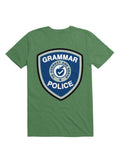 Grammar Police Badge Funny Saying T Shirt T Shirt Premium Print Humor Gift