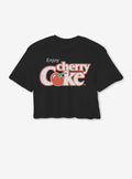 Coca-Cola Cherry Coke Logo Girls Skimmer T-Shirt | Premium Unisex T-Shirt, Trending Graphic Tee