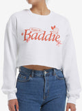 The Powerpuff Girls Blossom Type-A Baddie Girls Crop Sweatshirt