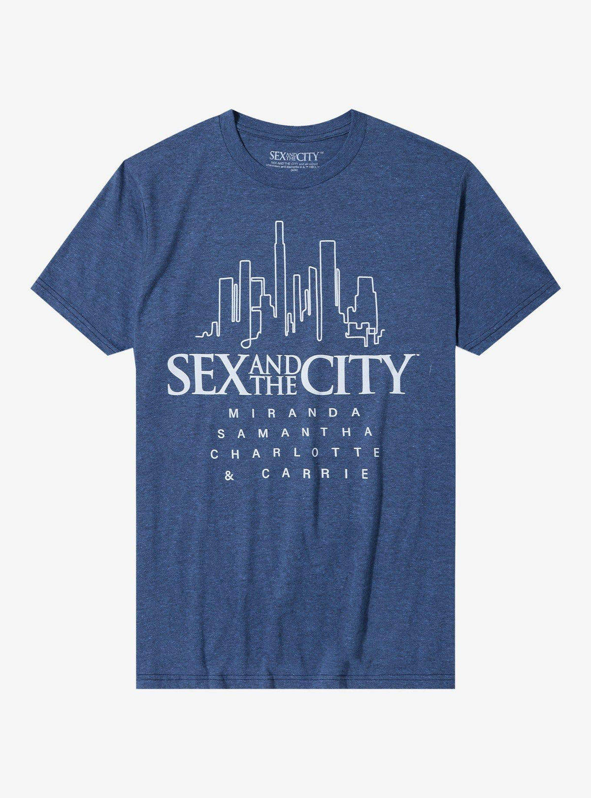 Sex And The City Names Skyline T-Shirt