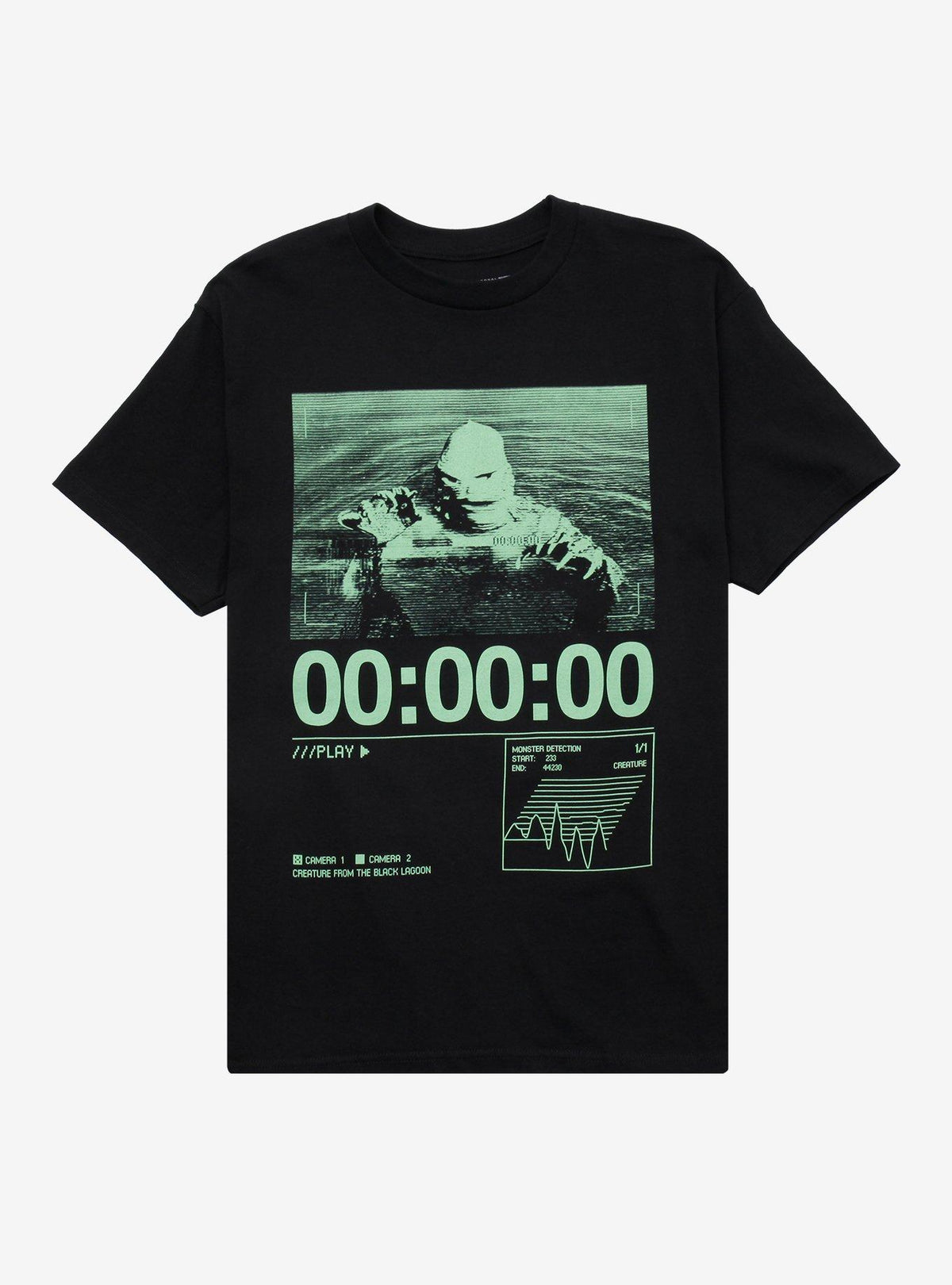 Universal Monsters Creature From The Black Lagoon Sonar T-Shirt