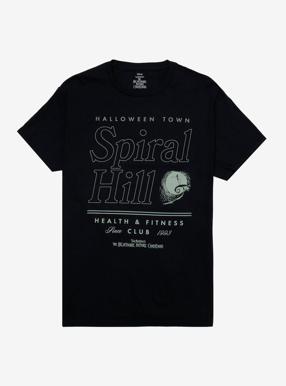 spooky holiday Spiral Hill Fitness T-Shirt