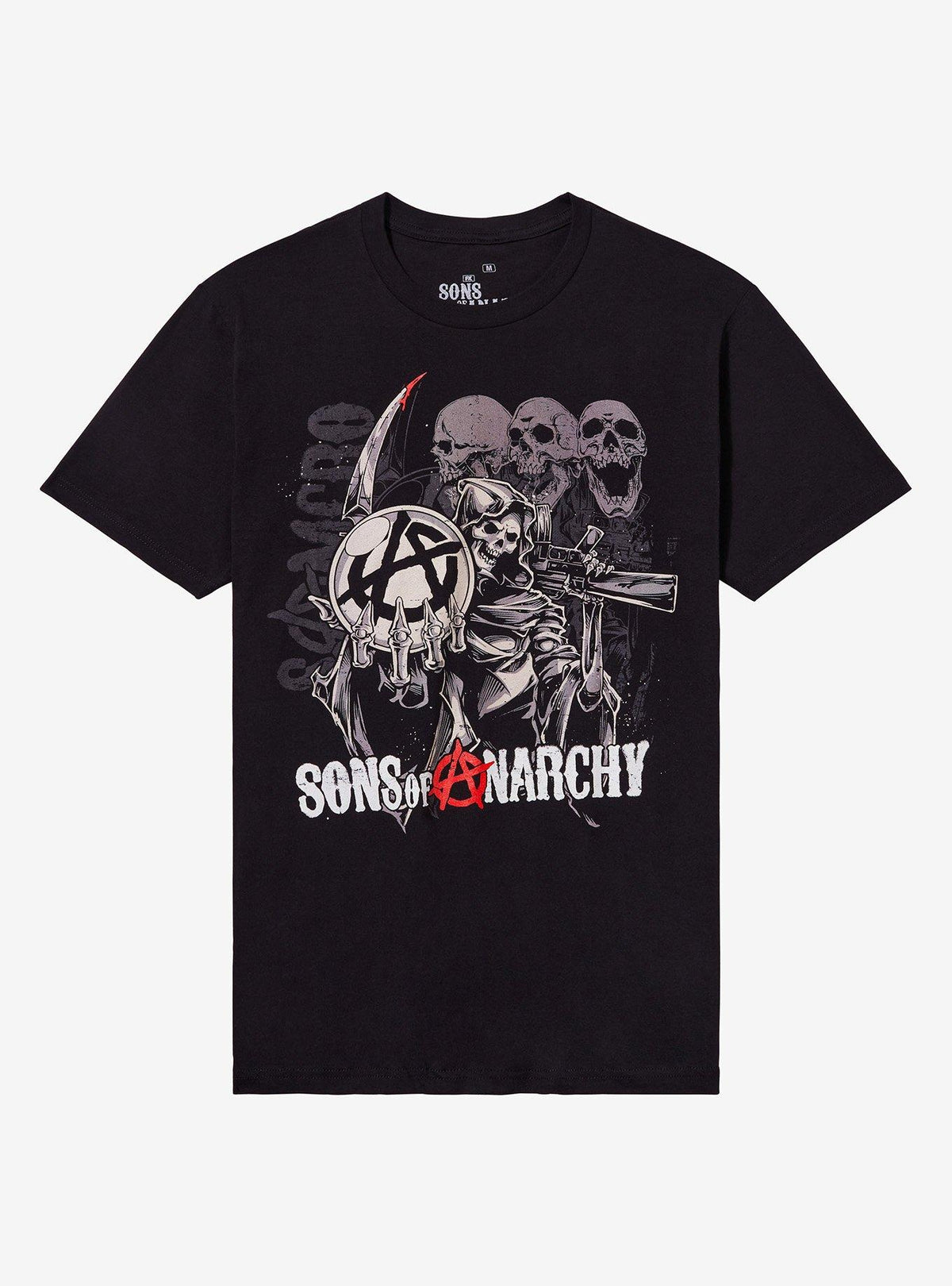 Sons Of Anarchy Grim Reaper Skeletons T-Shirt