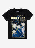 Fullmetal Alchemist Brotherhood Roy Mustang Gold Foil Dark Wash T-Shirt