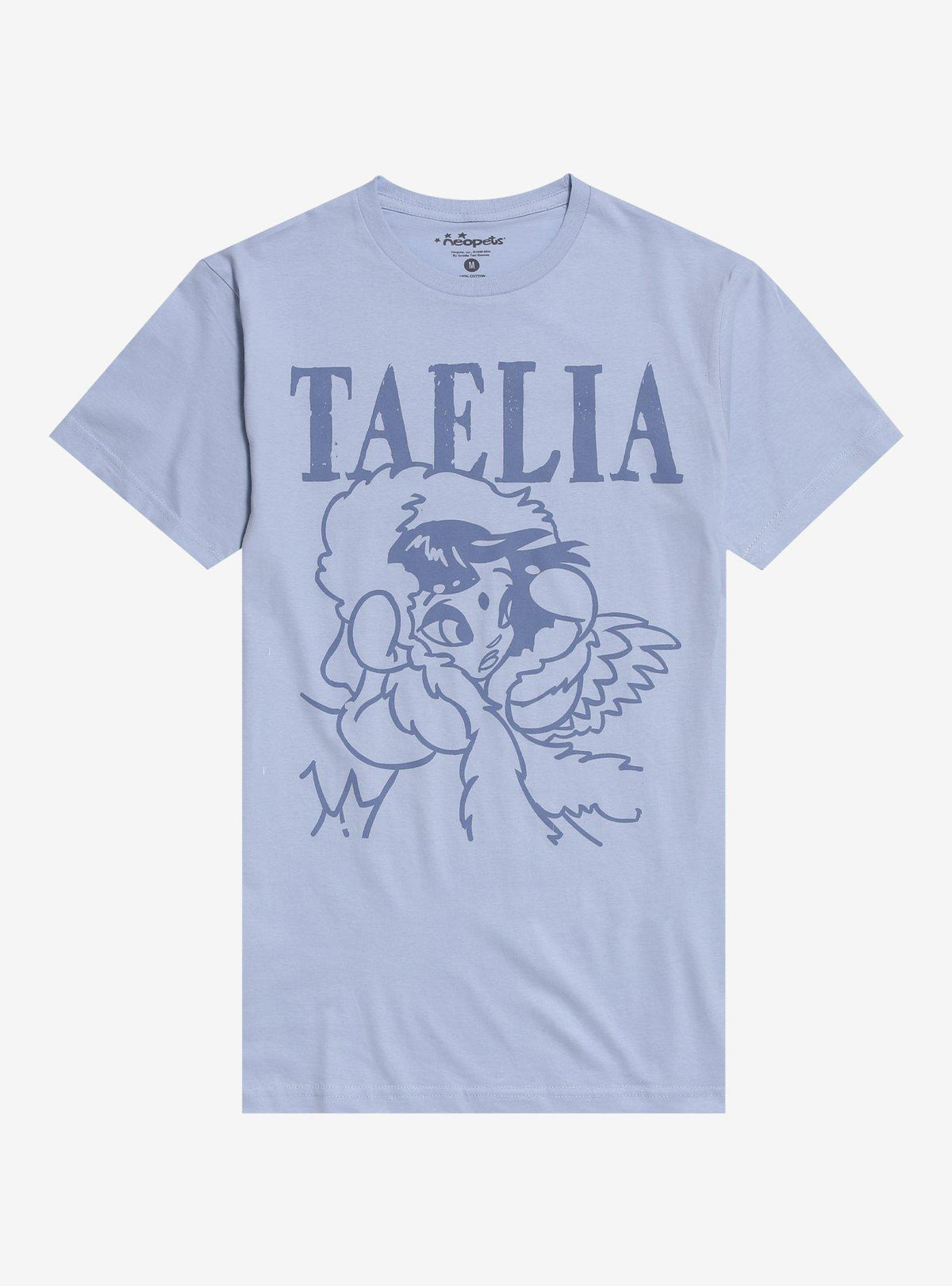 Neopets Taelia Outline T-Shirt