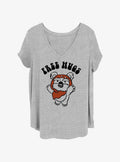 space adventure Free Hugs Ewok Girls T-Shirt Plus Size