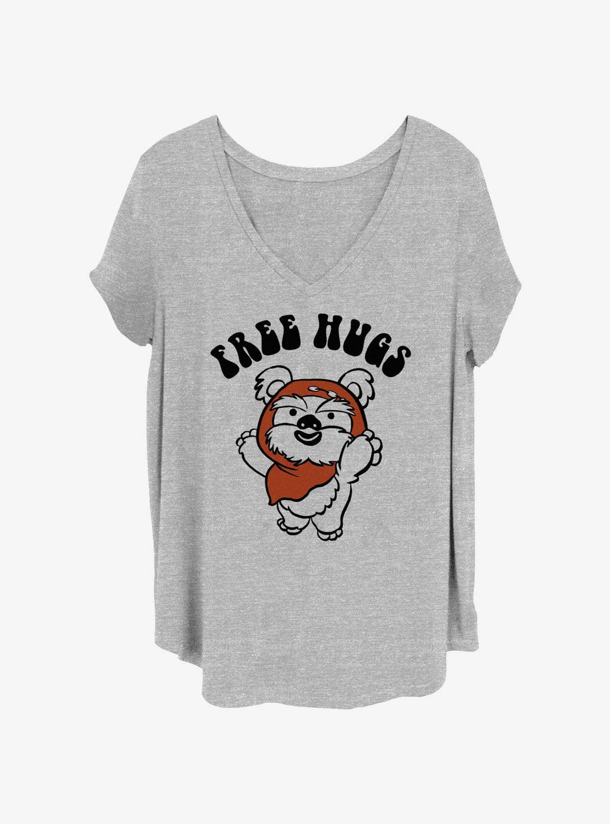 space adventure Free Hugs Ewok Girls T-Shirt Plus Size