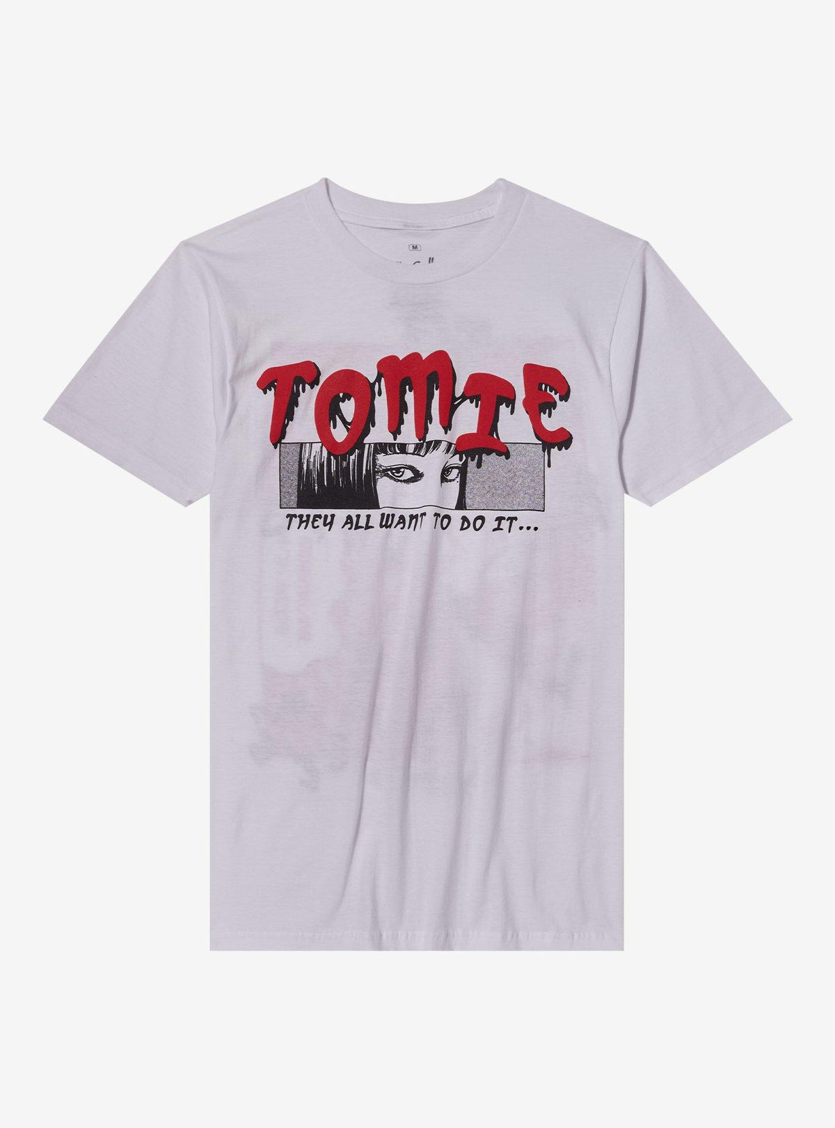 Junji Ito Tomie Manga Panels Boyfriend Fit Girls T-Shirt 2