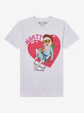 Rick And Morty Heart Morty Boyfriend Fit Girls T-Shirt | Premium Unisex T-Shirt, Trending Graphic Tee