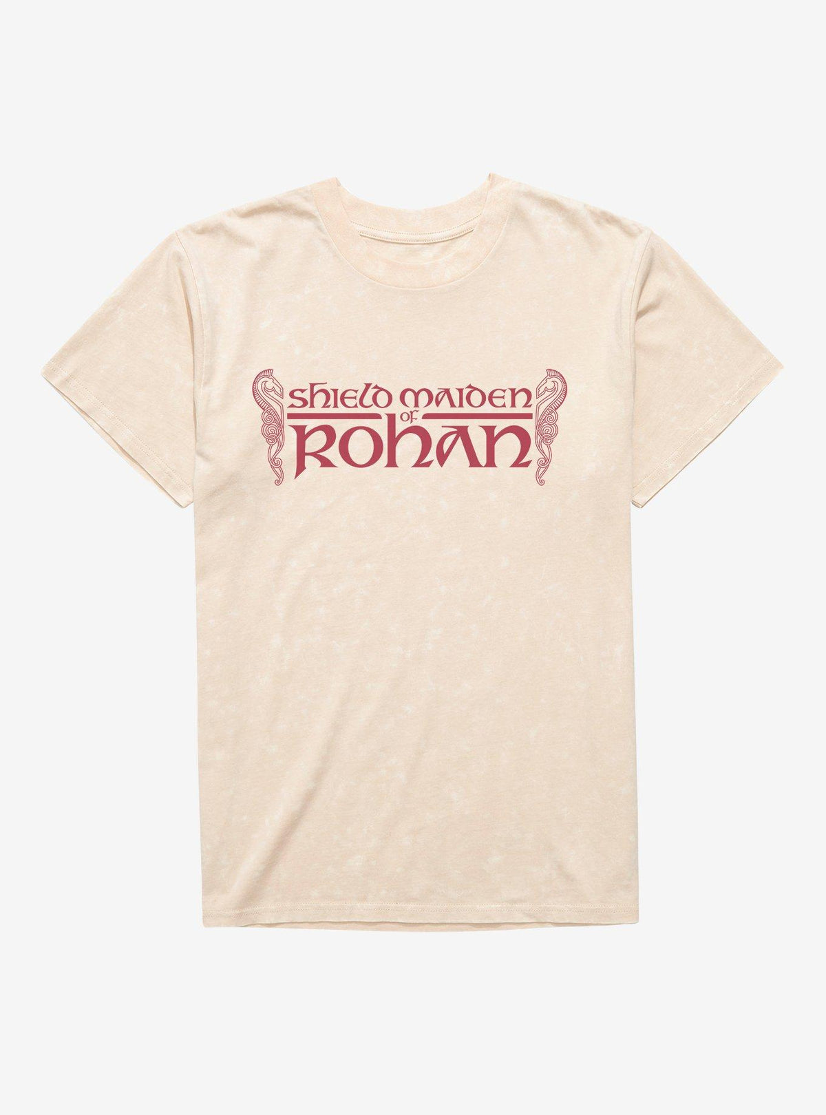The Lord Of The Rings The War Of The Rohirrim Shield Maiden Of Rohan Mineral Wash T-Shirt
