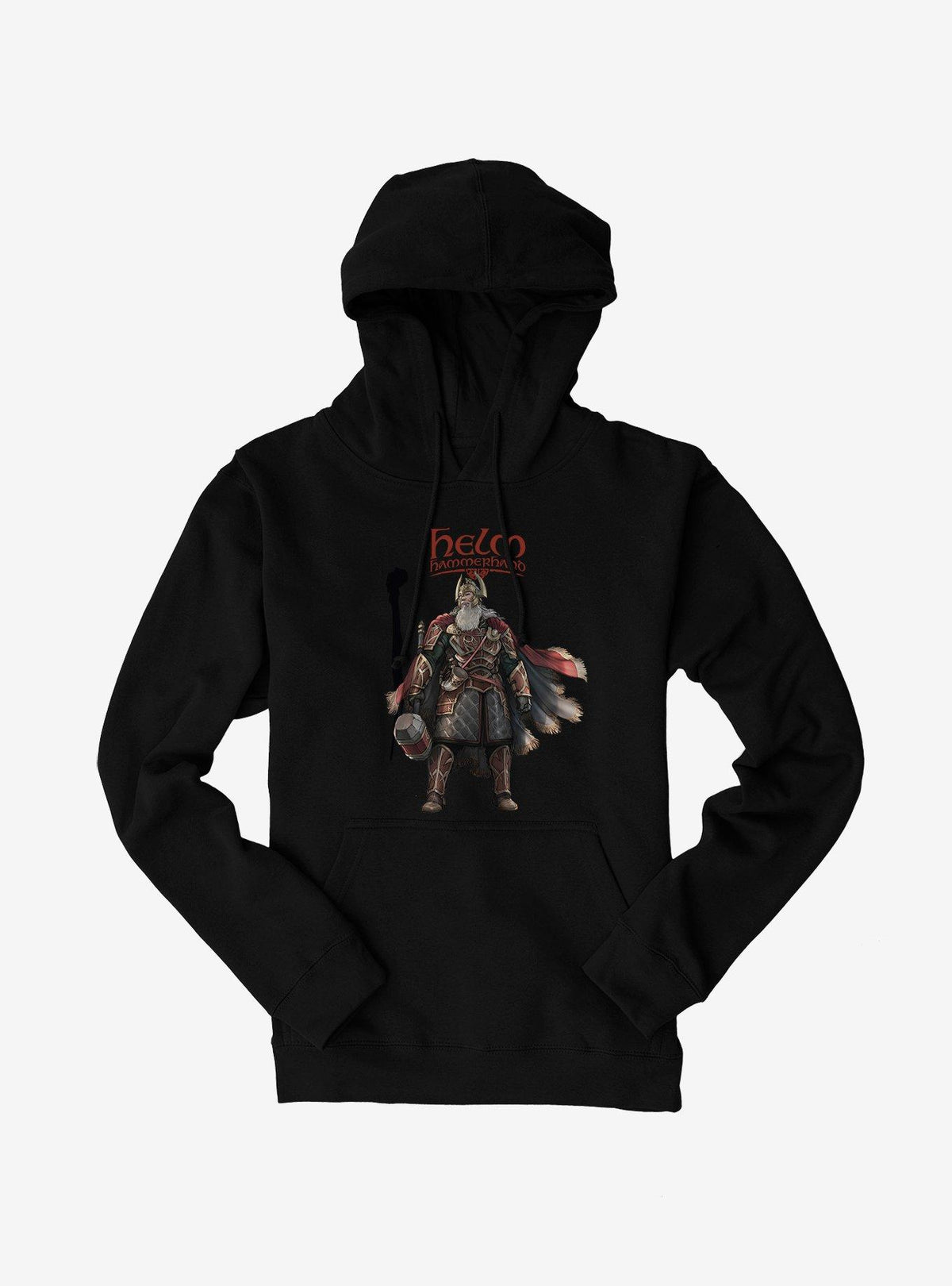 The Lord Of The Rings The War Of The Rohirrim Helm Hammerhand Hoodie