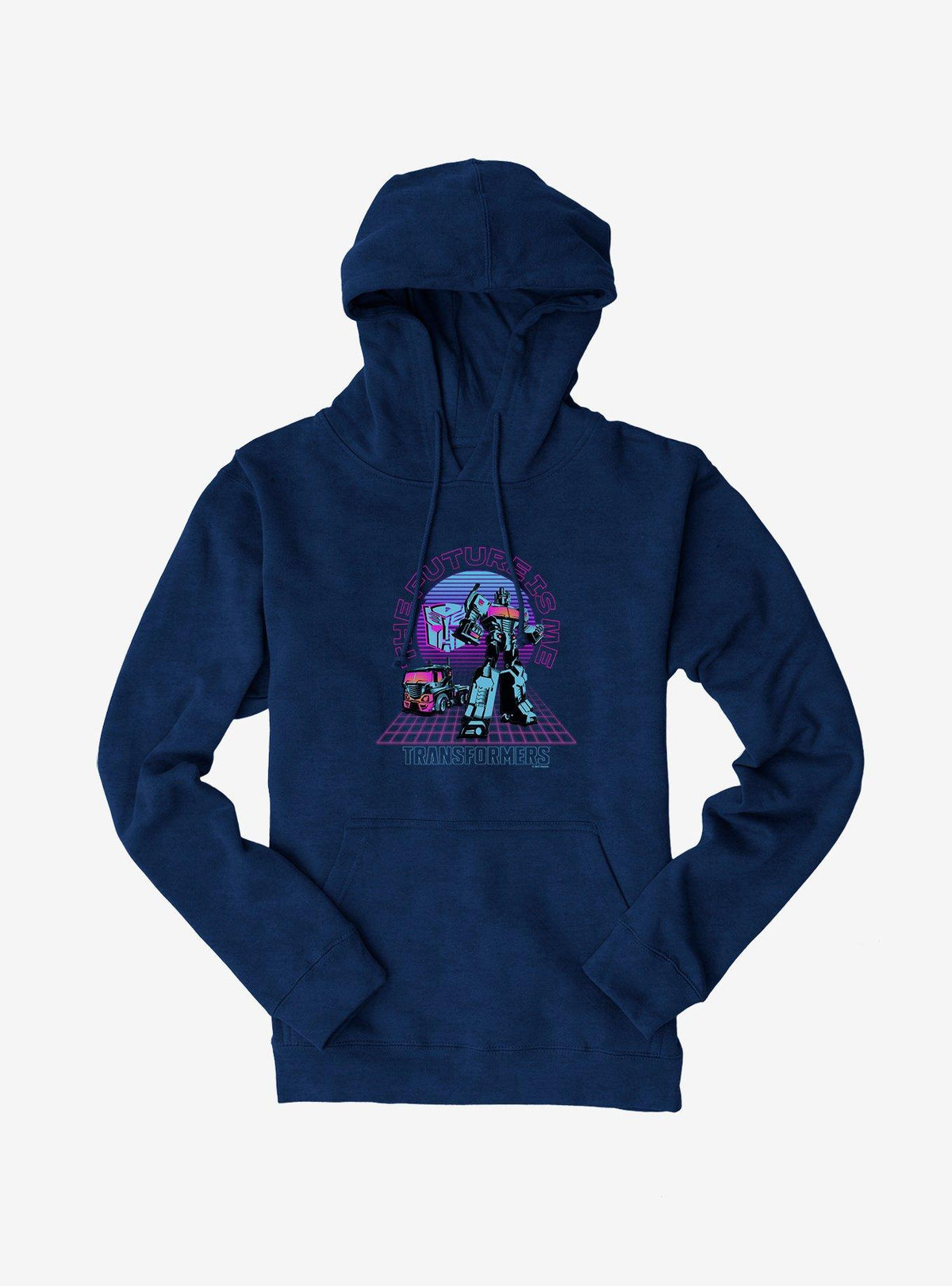 robot action The Future Is Me Optimus Prime Hoodie