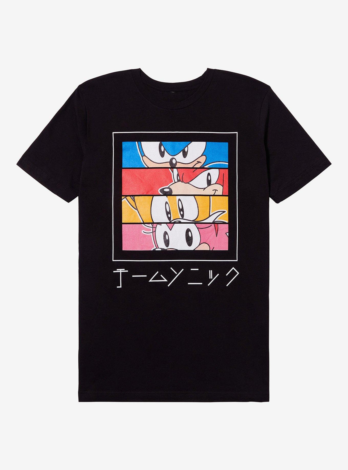 speedy hedgehog Eye Panels Boyfriend Fit Girls T-Shirt