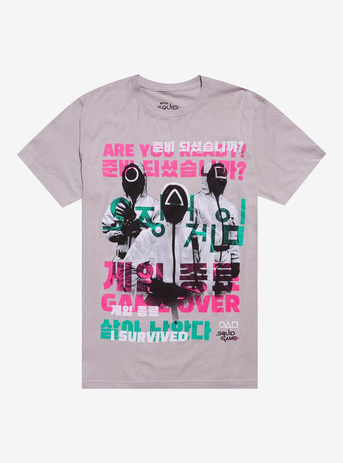 Squid Game Guards Game Over T-Shirt