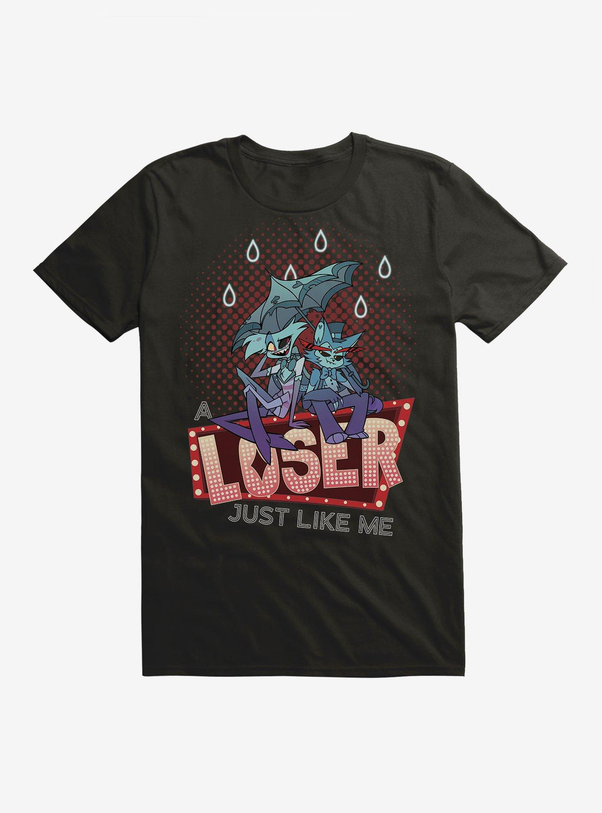 Hazbin Hotel Husk Angel Dust Loser T-Shirt