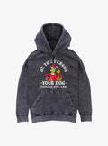 Dr Seuss Dog Person Grinch Mineral Wash Hoodie
