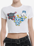 speedy hedgehog Chao Trio Girls Baby T-Shirt