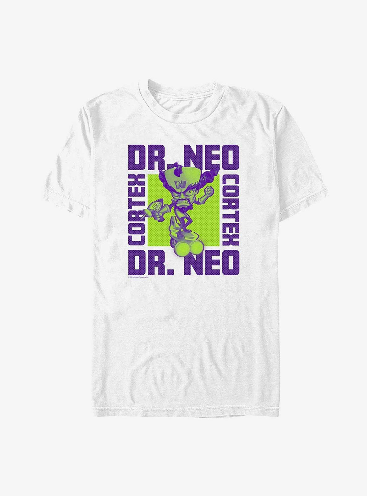 Crash Bandicoot Dr Neo Cortex Square T-Shirt