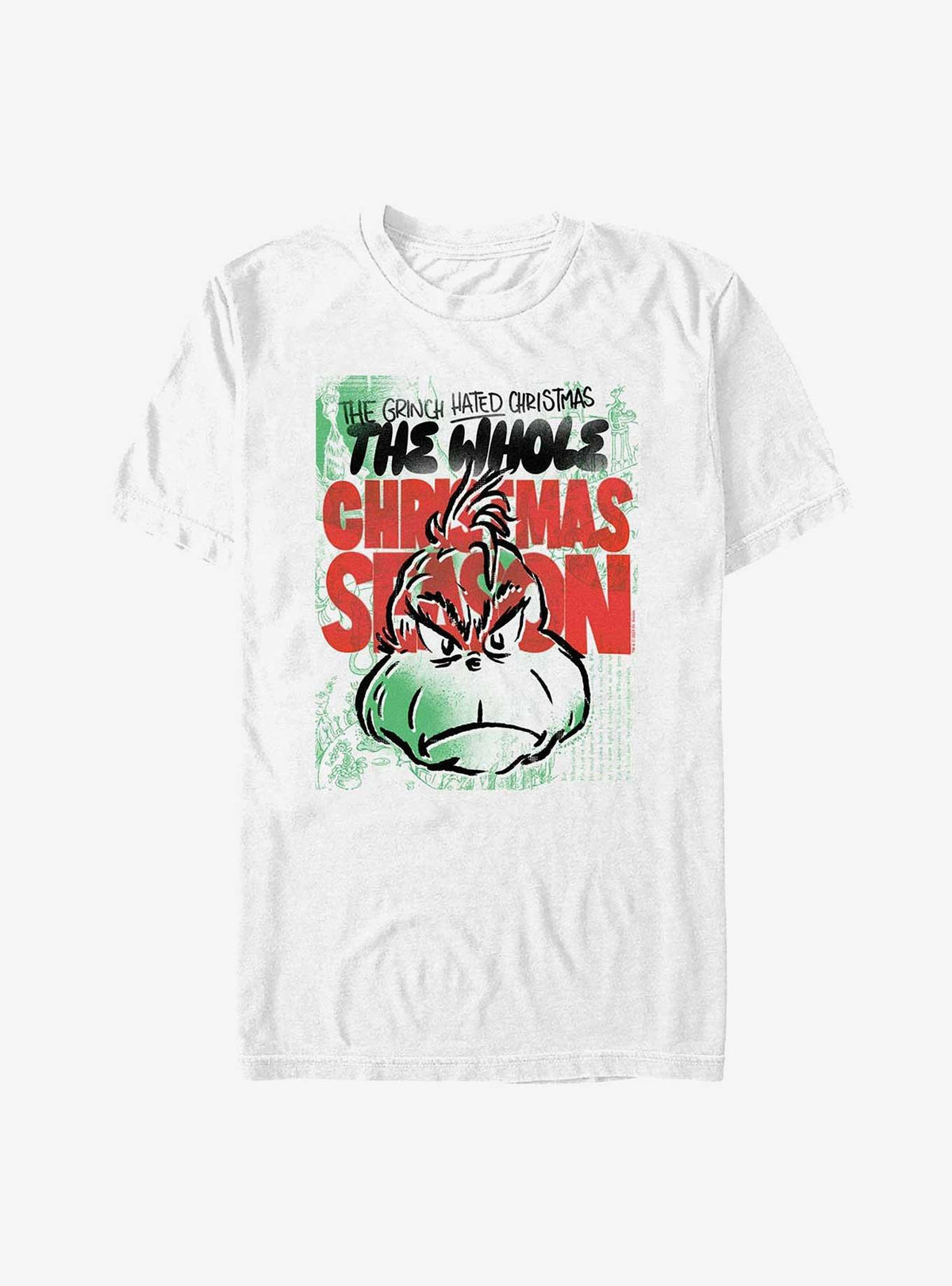 Dr Seuss Hated Christmas Season T-Shirt