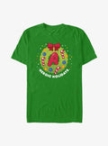 Heroic Holidays Christmas Wreath T-Shirt
