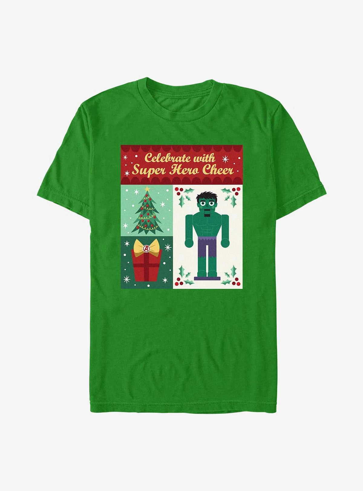 Hulk Christmas With Super Hero T-Shirt