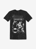 dark vigilante The Dark Knight Returns Foil Mineral Wash Boyfriend Fit Girls T-shirt