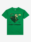 Creature Commandos Frankenstein Barbed Wire Heart T-Shirt